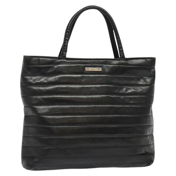 GUCCI Hand Bag Leather Black - Picture 2 of 13